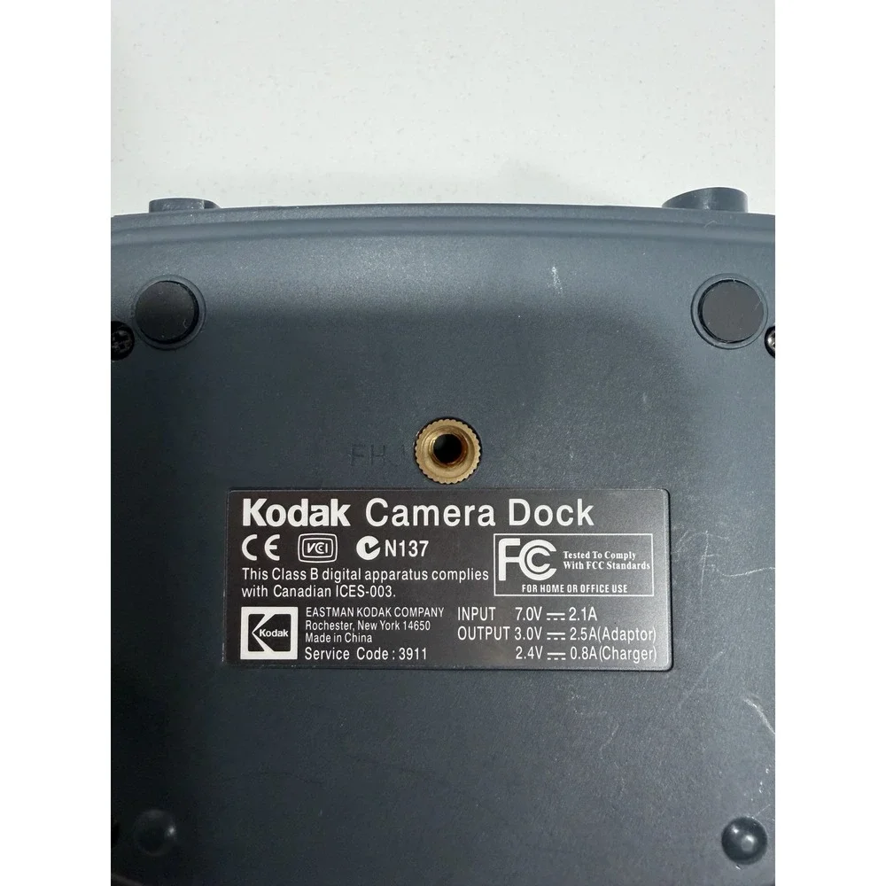 Kodak Easy Share Camera Dock N137 No Cable No Power Cord